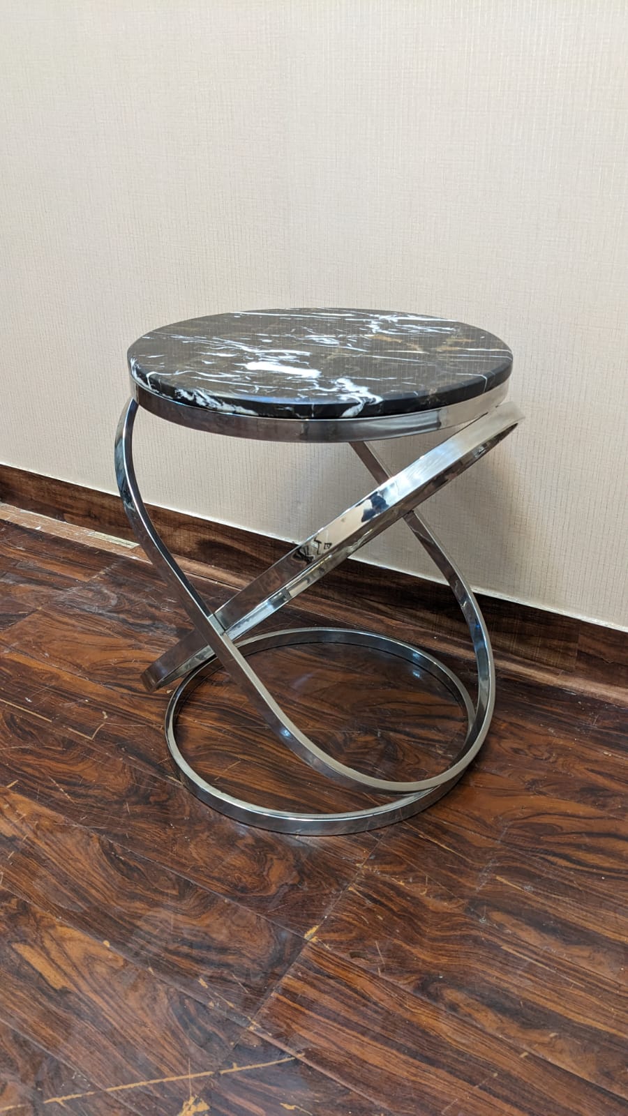 Brand New Unused Marble Top Corner Table