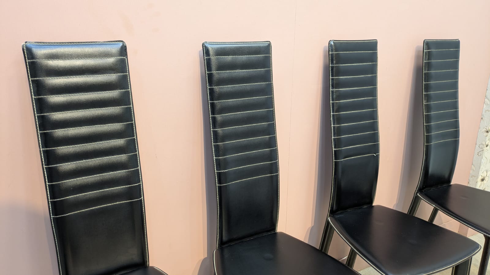 Imported 4 seater dining chairs