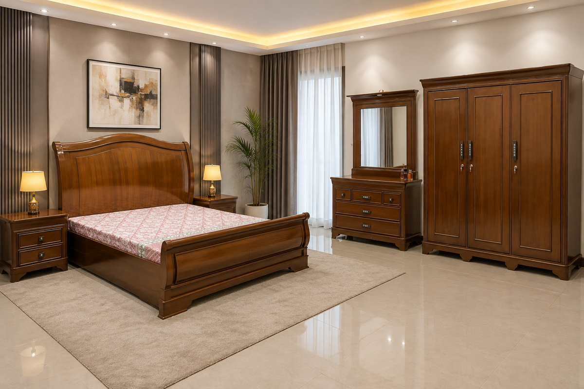 King Size Bed Room Set