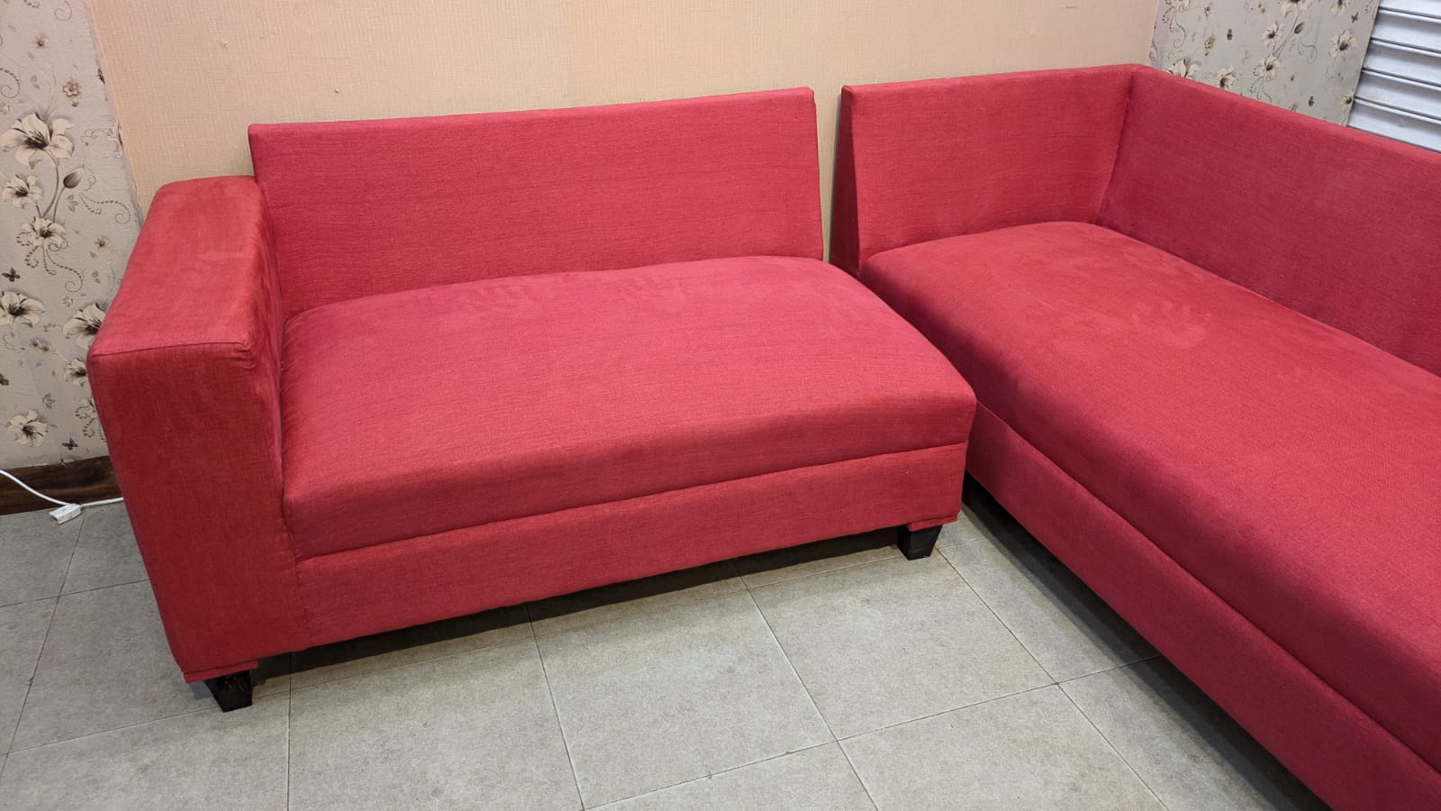 Modern Design 6 Seater L Shape Sofa Set