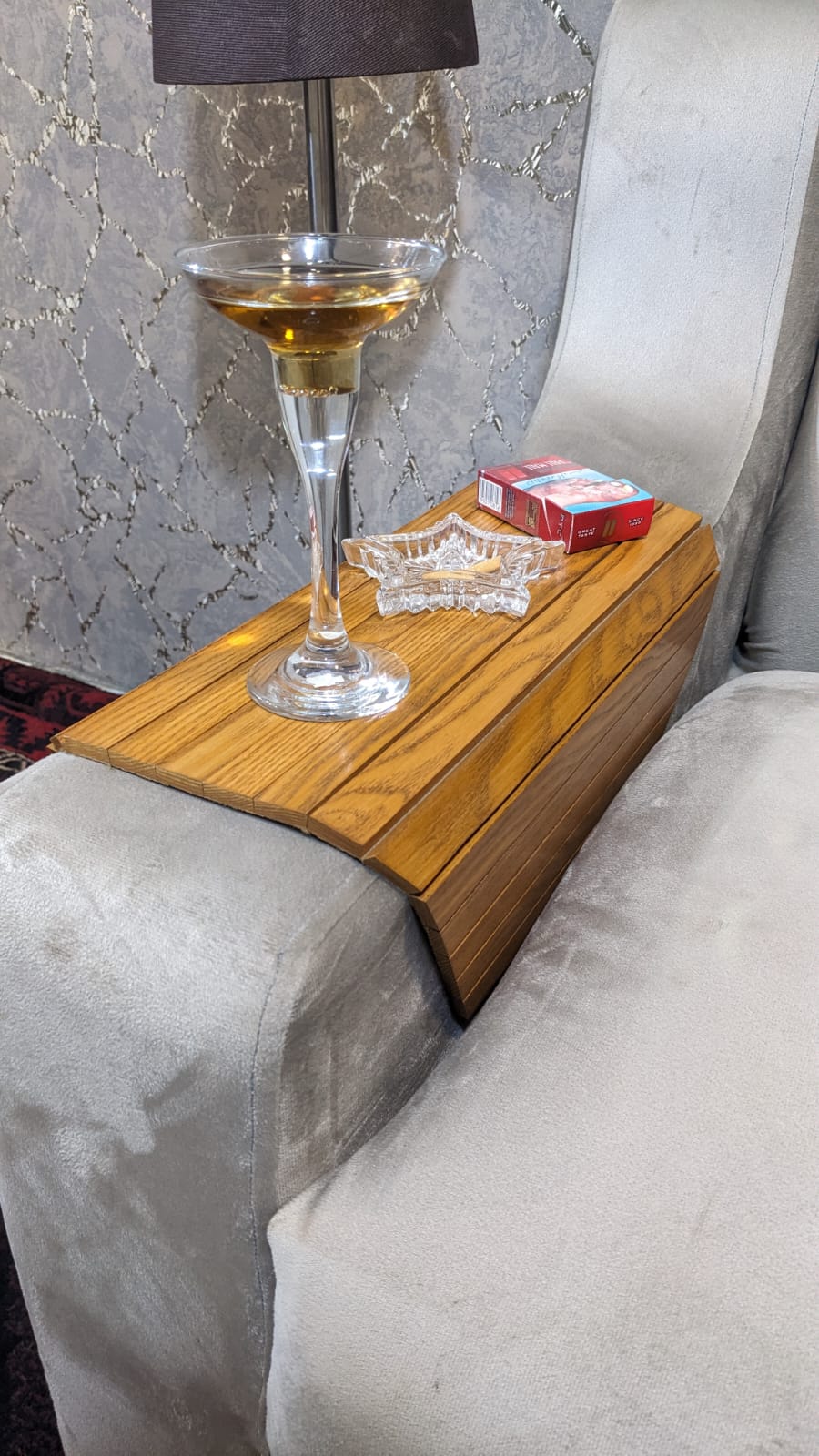 Brand New Wooden Sofa Armrest Table