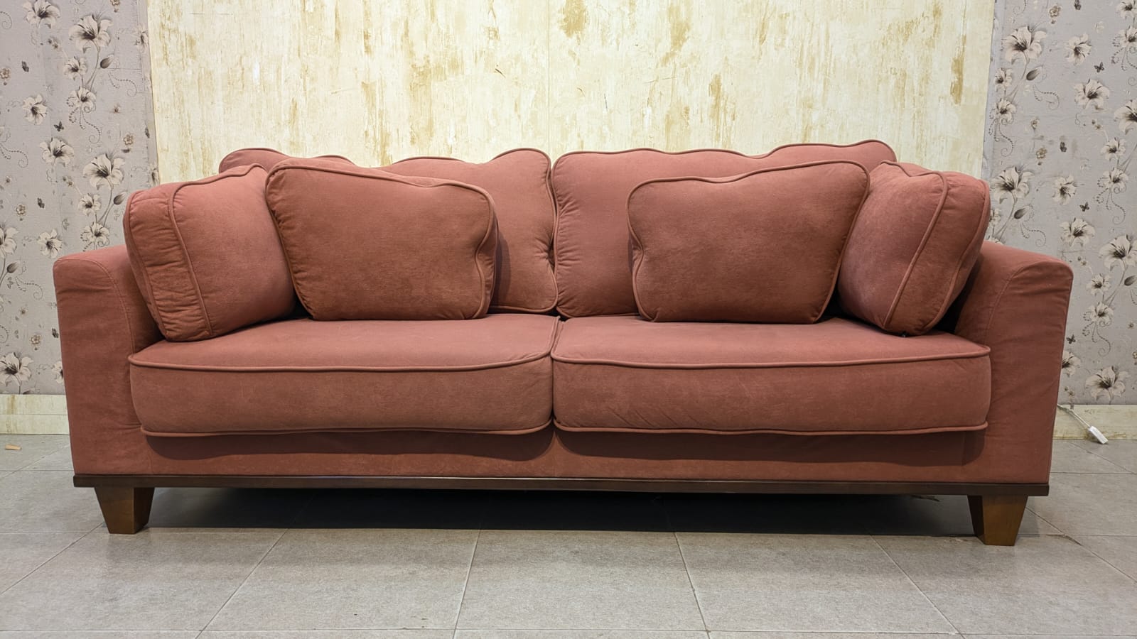 3 Seater Sofa with Cushion
