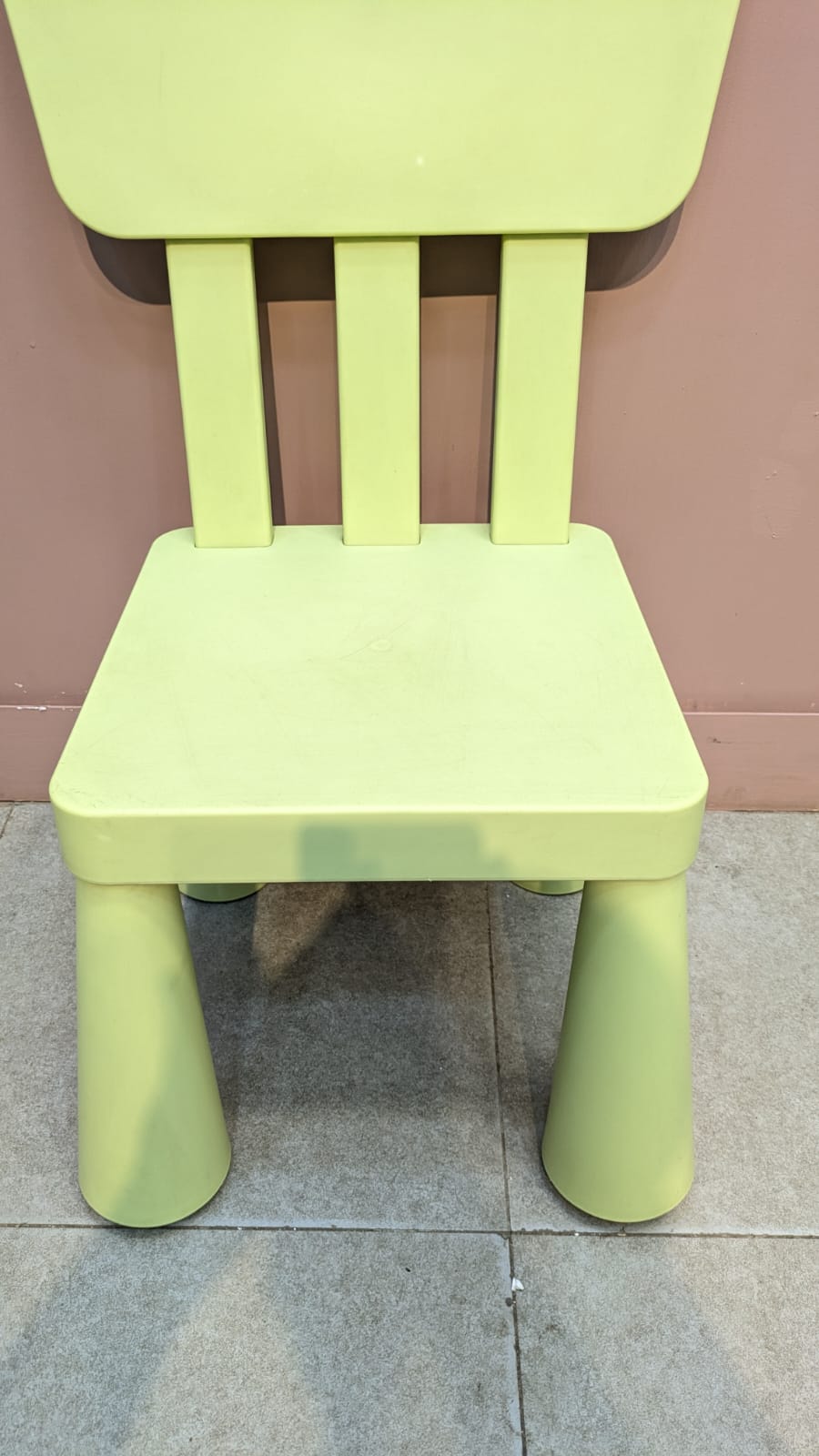IMPORTED IKEA MAMMUT KIDS TABLE & CHAIRS SET
