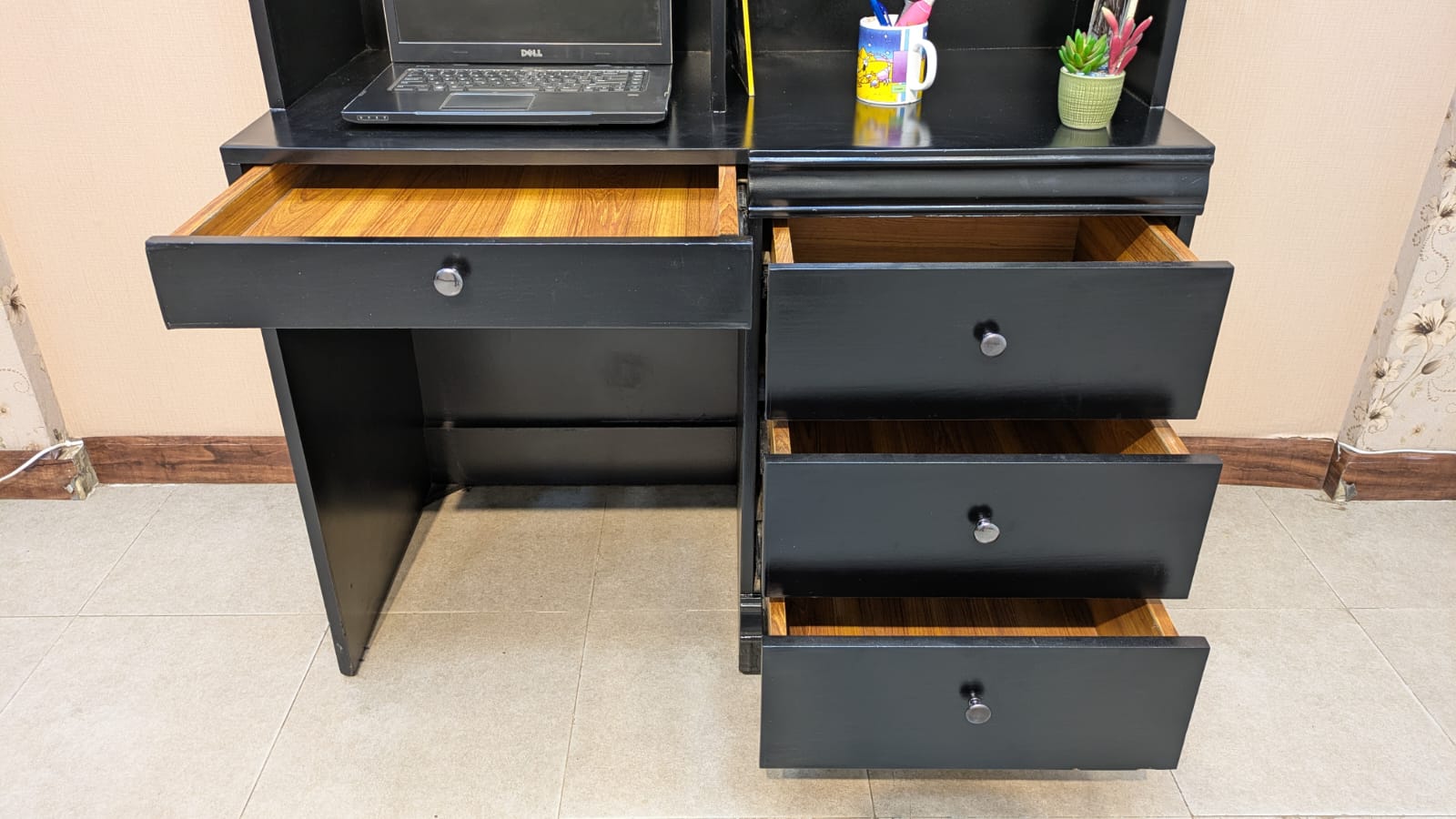 Hutch Study Table with Storage