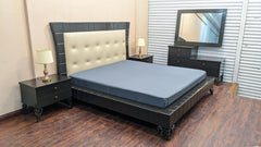King Size Bed with 2 Side Tables and Dressing Table