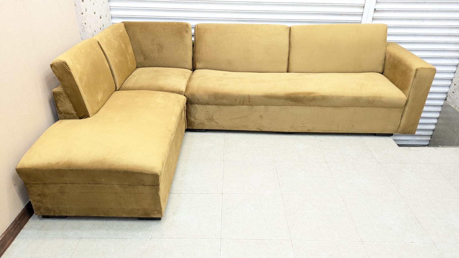 Comfortable 6 Seater L Shape Sofa Set