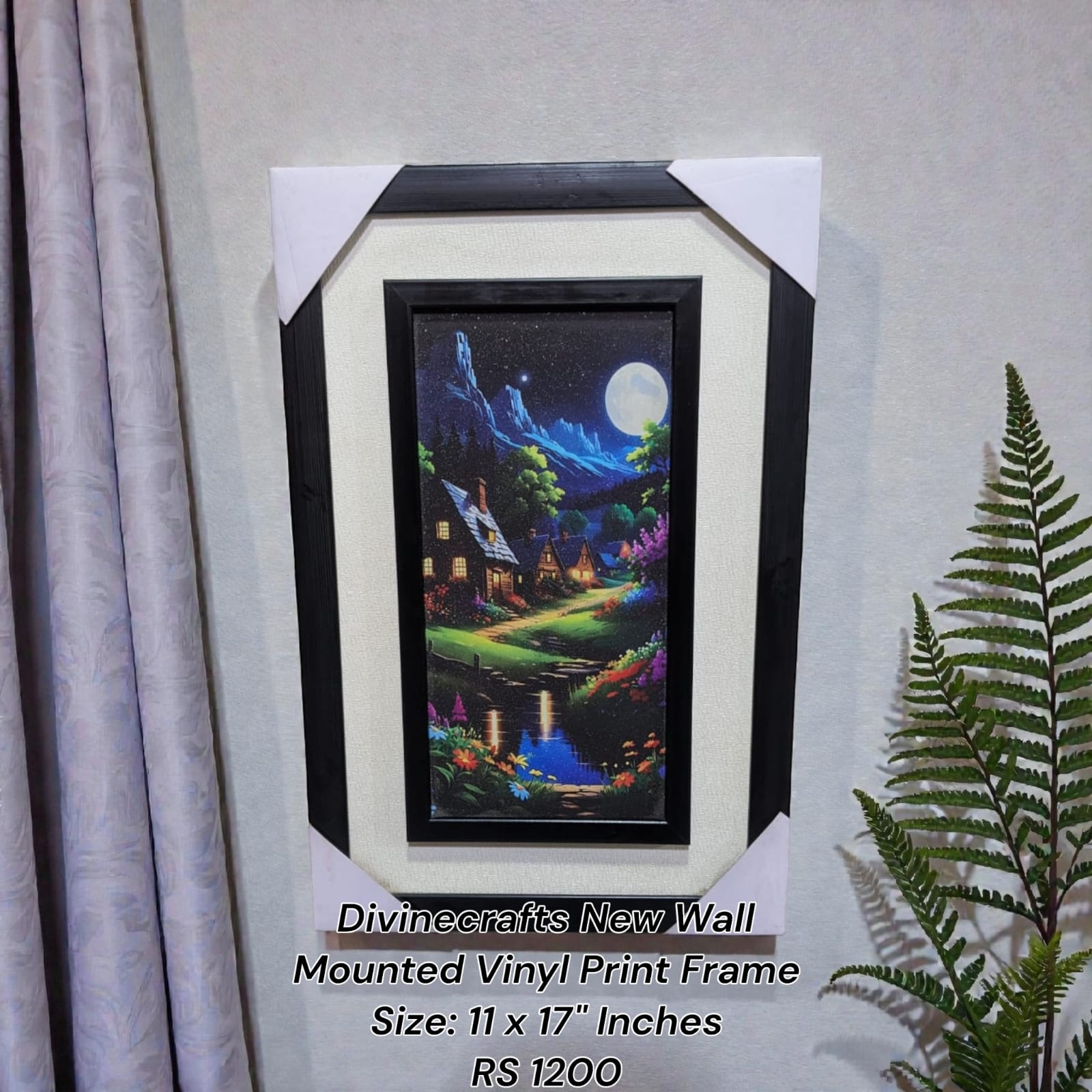 New Wall Mounted Vinyl Print Frames