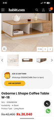 ̶HABIT Osborne COFFEE TABLE – STYLE