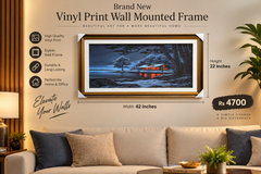 Brand New Vinyl Print Wall Mounted Frames