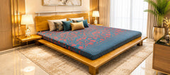 Habitt King Size Bed with Foam Mattress