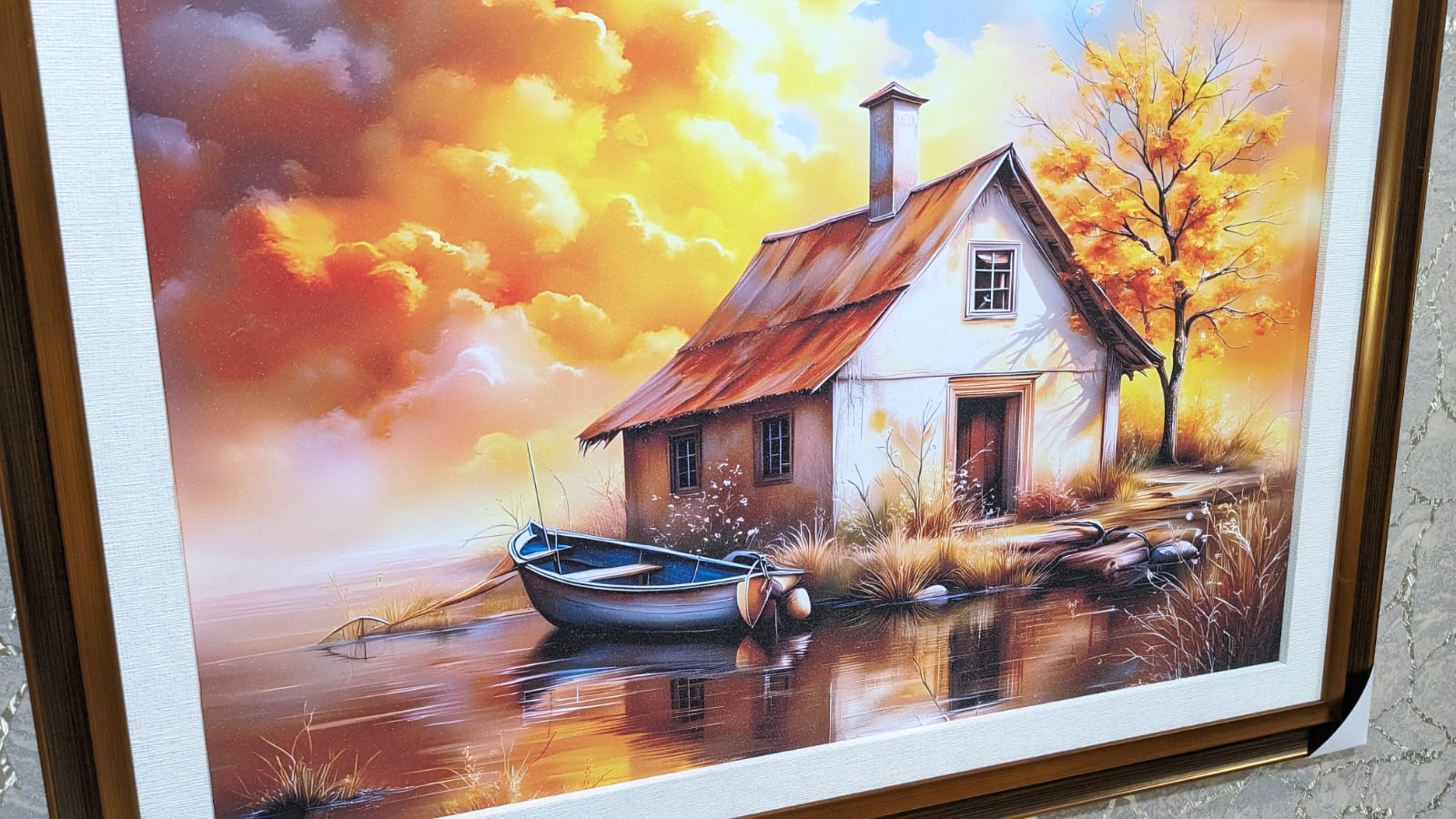 New Wall Mounted Frame Autumn Haven Cottage