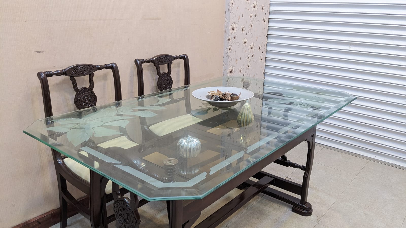Sheesham Wood 6 Seater Dining Table