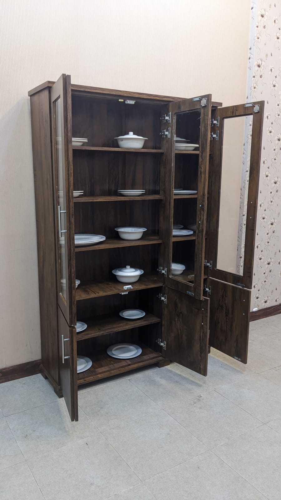 New 3 Door Crockery Divider