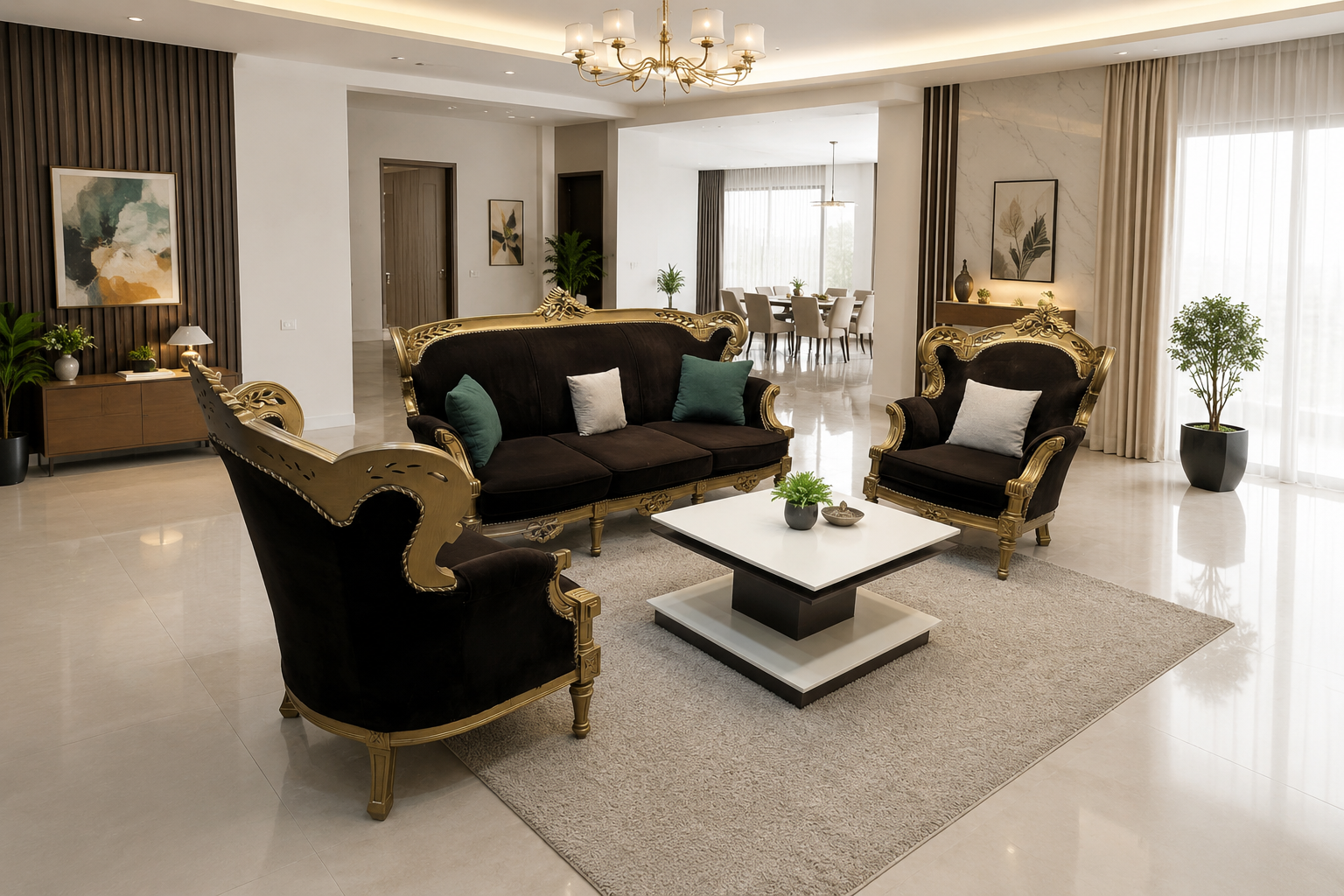 5 Seater Chinioti Sofa