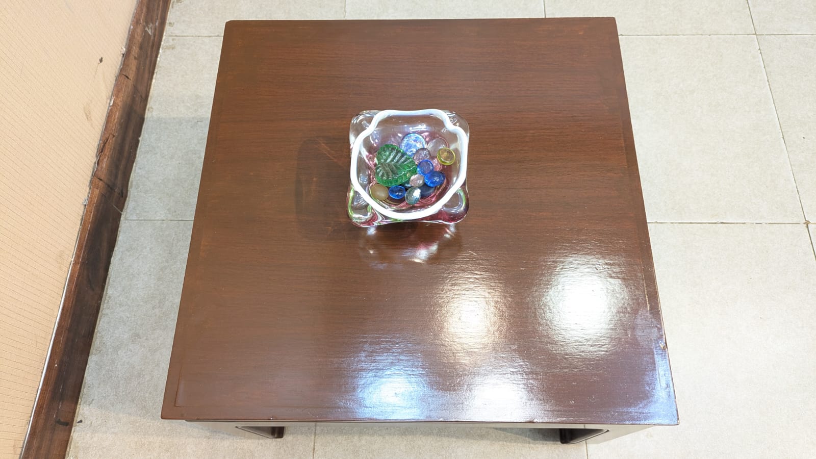 Center Table with 2 Side Tables Set