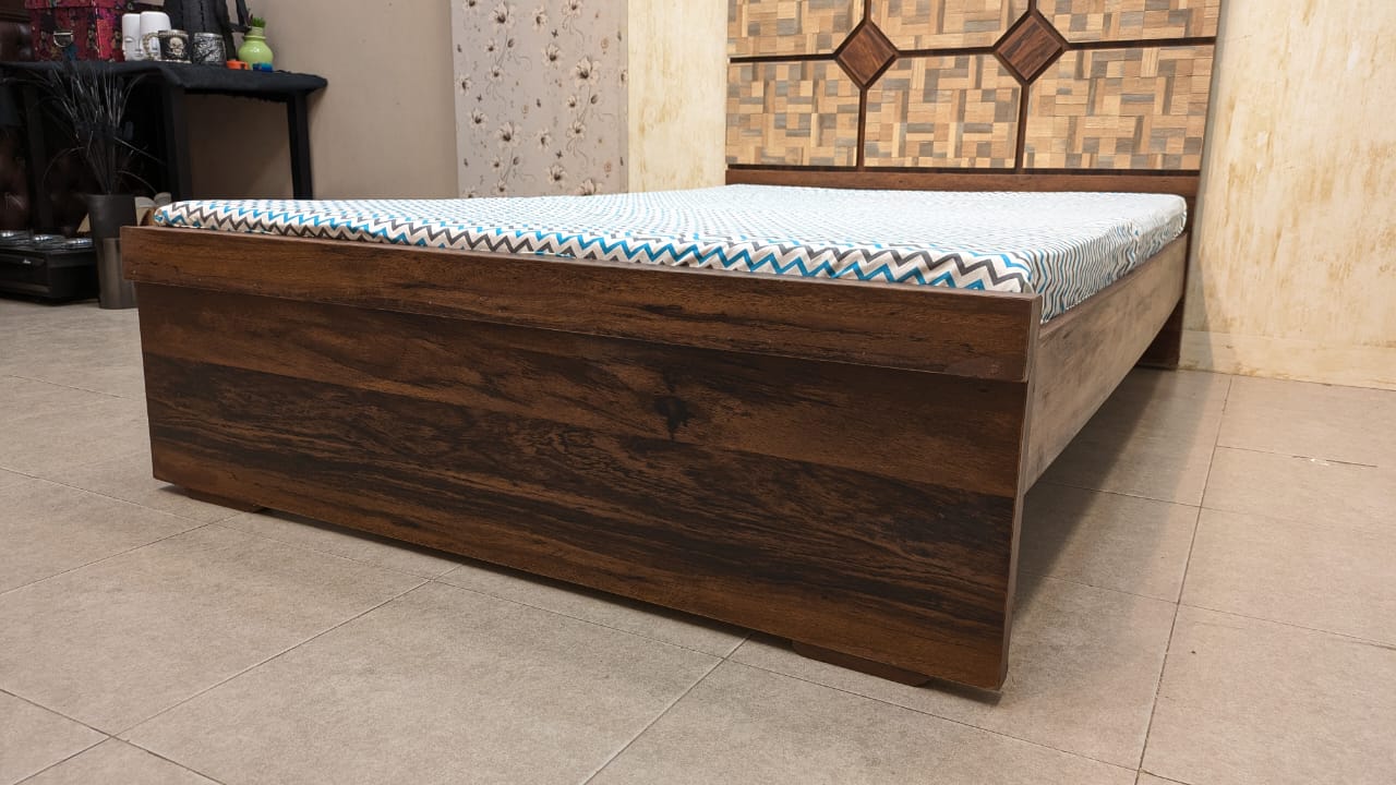 Twin Size Bed with Dura Foam Mattress