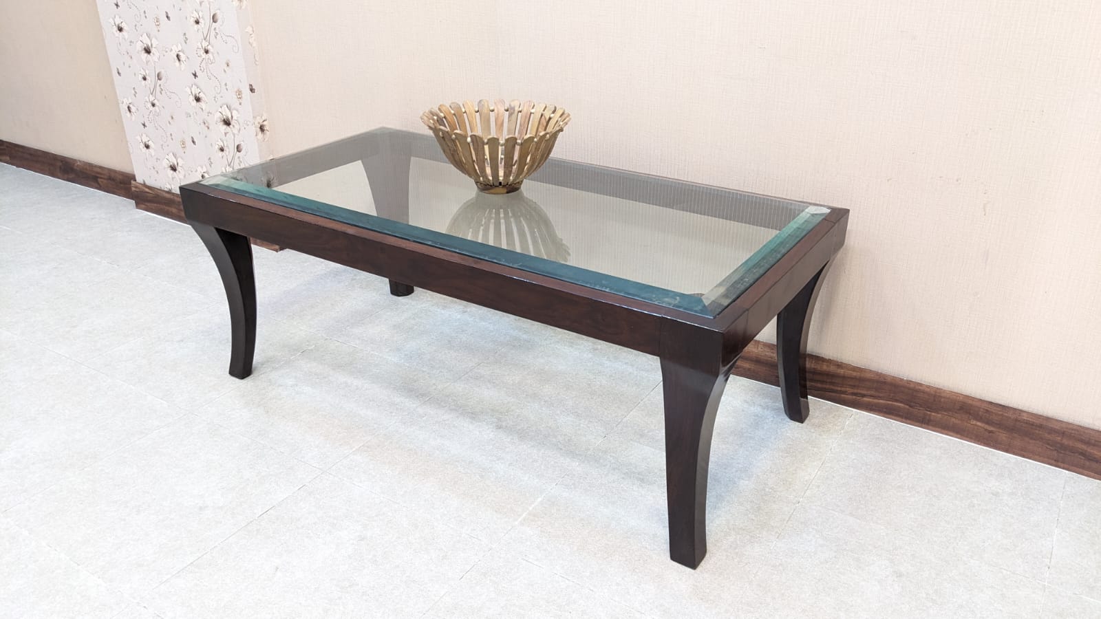 Solid Sheesham Wood Center Table