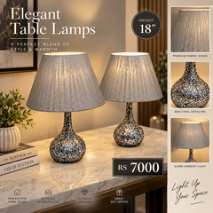 Imported Elegant Table lamps pair