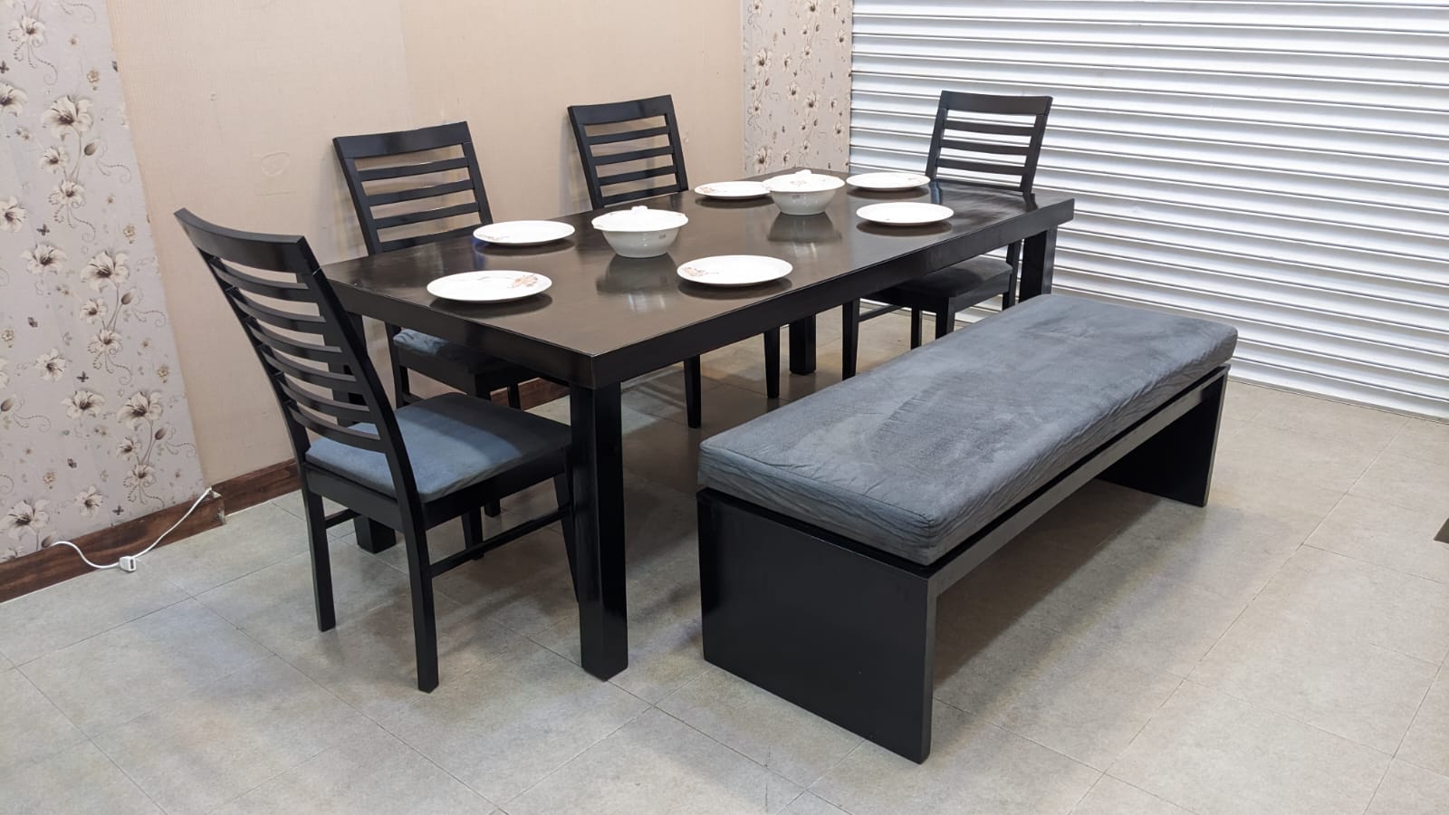 Habitt Trapezoid 6 Person Dining Table