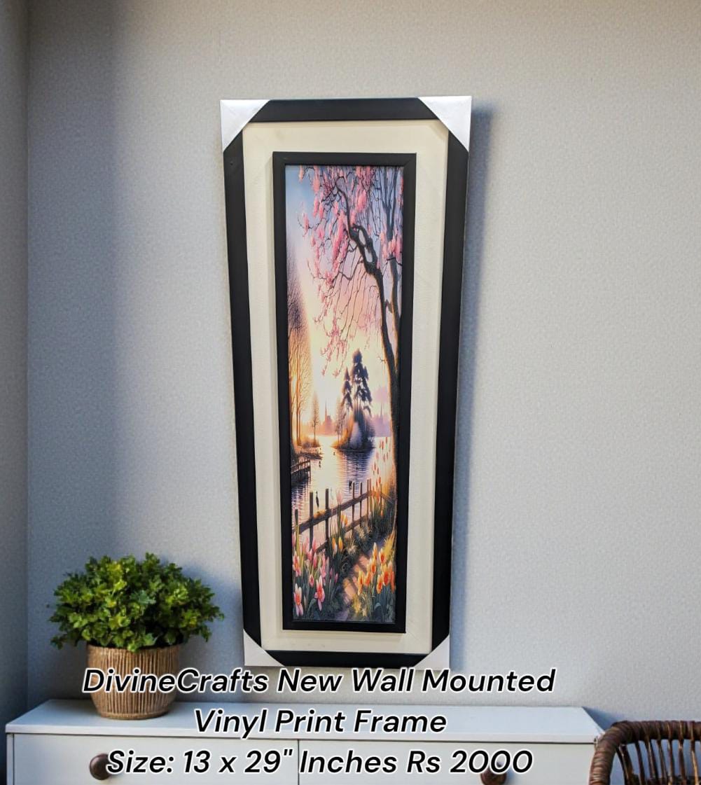 New Wall Mounted Vinyl Print Frames
