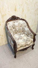 Solid sheesham Wood 5 Seater Sofa Set