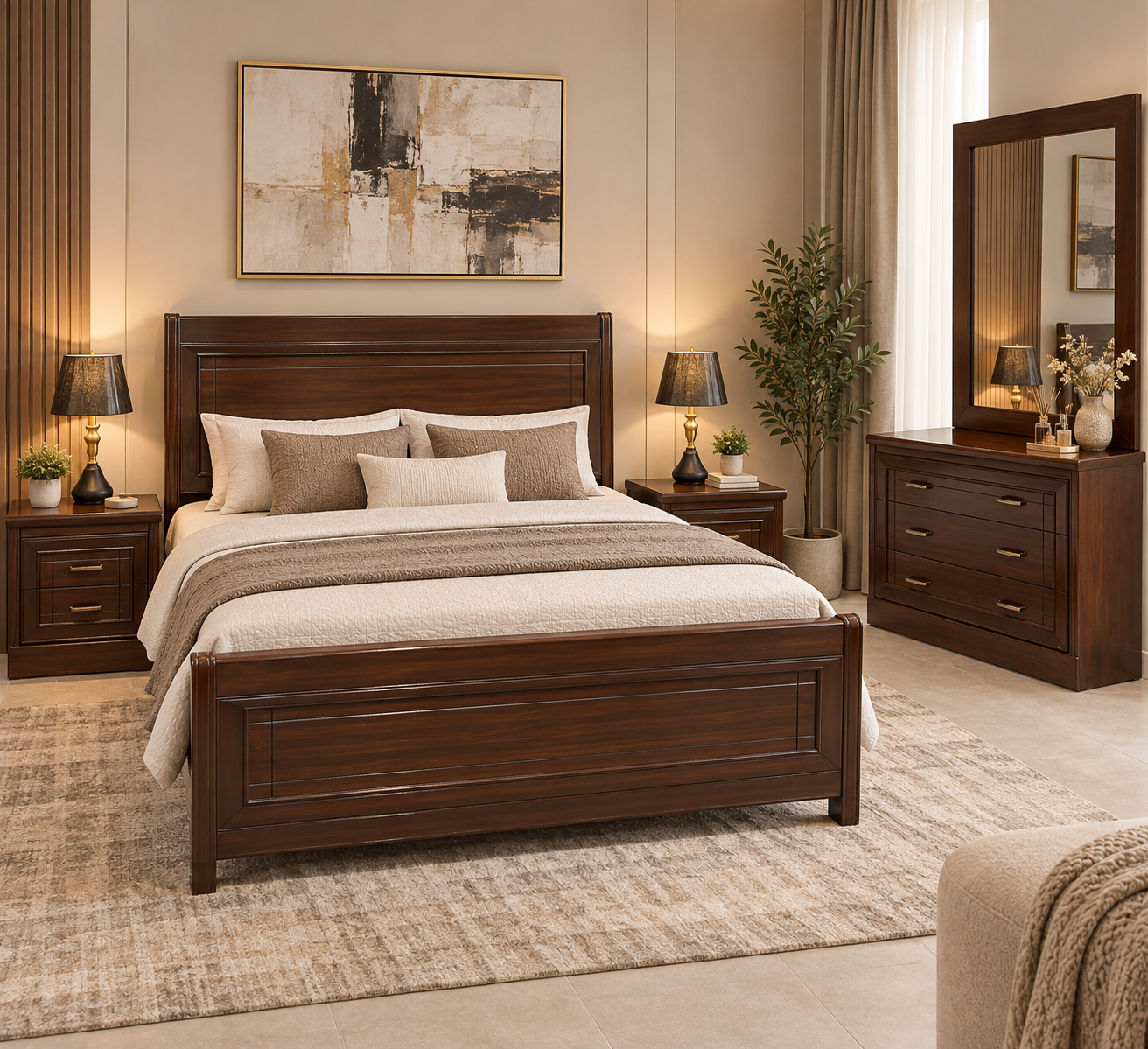 Queen Size Bed Set