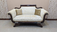 Solid Sheesham Wood 2 Seater Divan