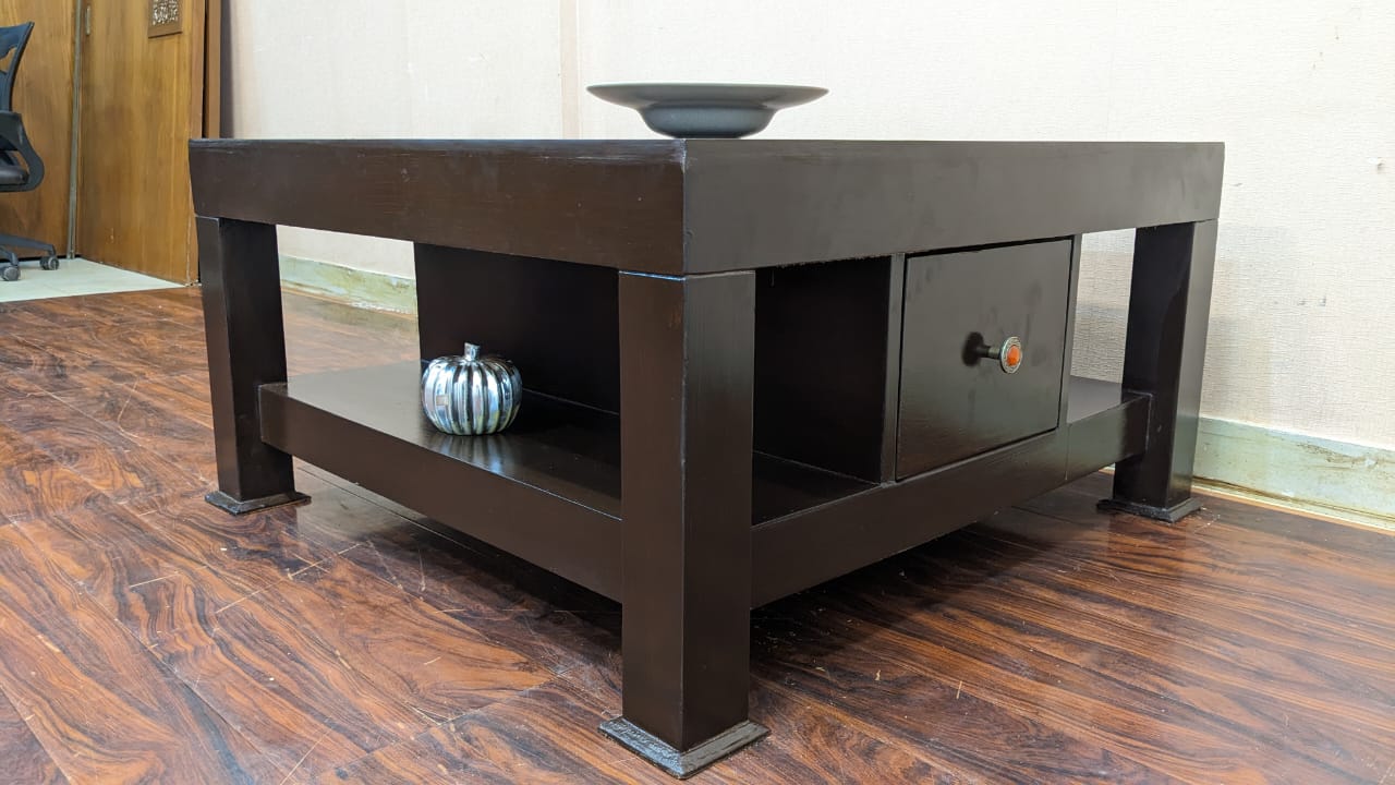 Center Table with Storage Drawers