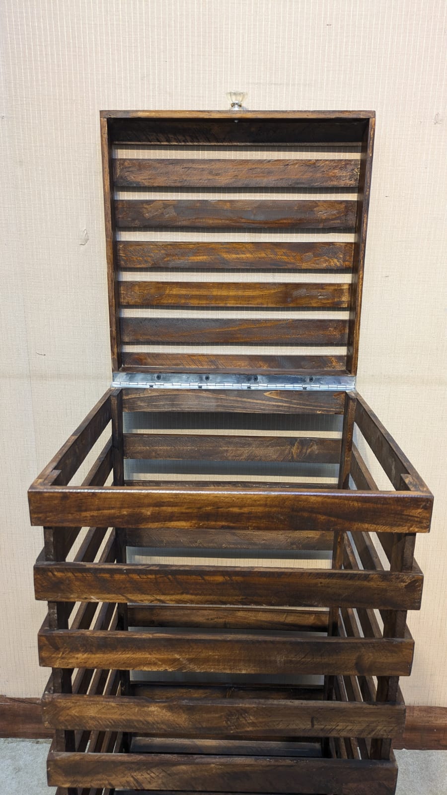 Brand New Wooden Laundry Bin