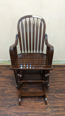 Solid Sheesham Wood Rocking Chair