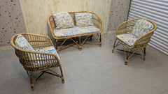 Cane Rattan 4 Seater Sofa Set