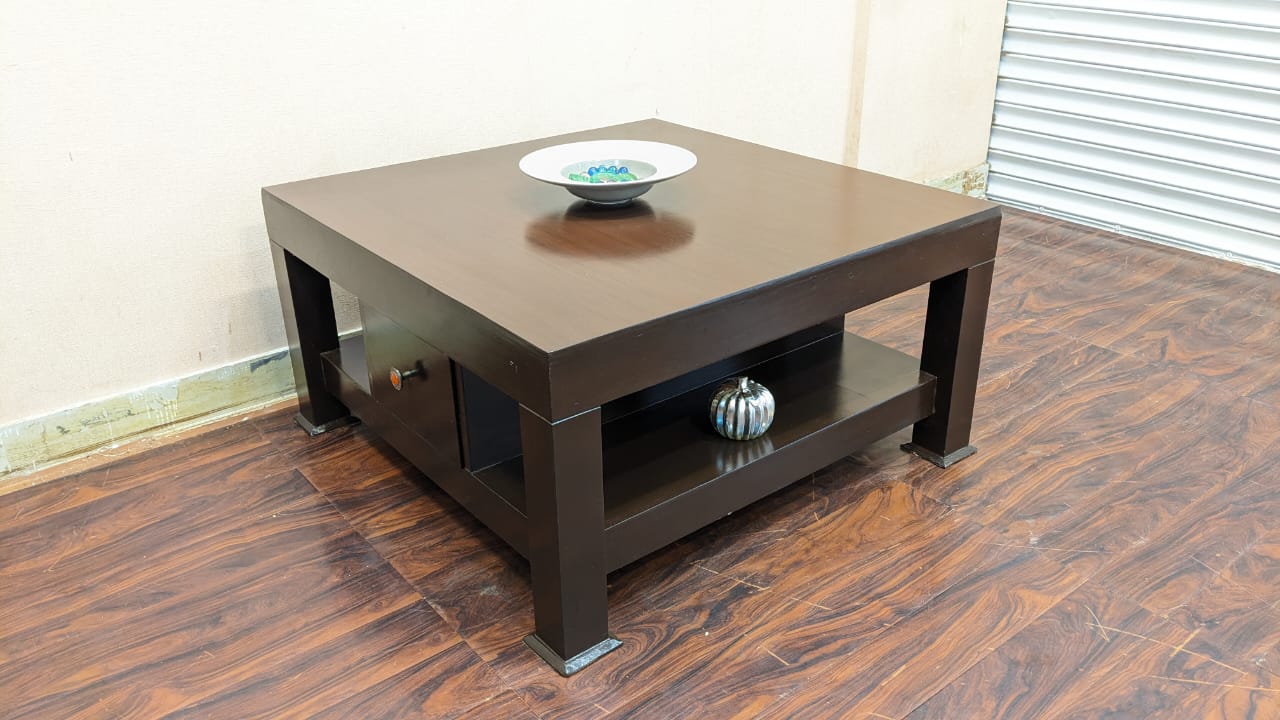Center Table with Storage Drawers