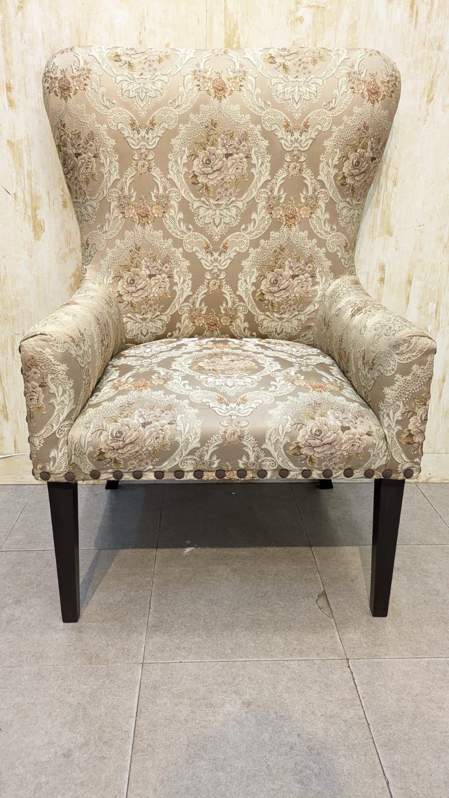 High back chair