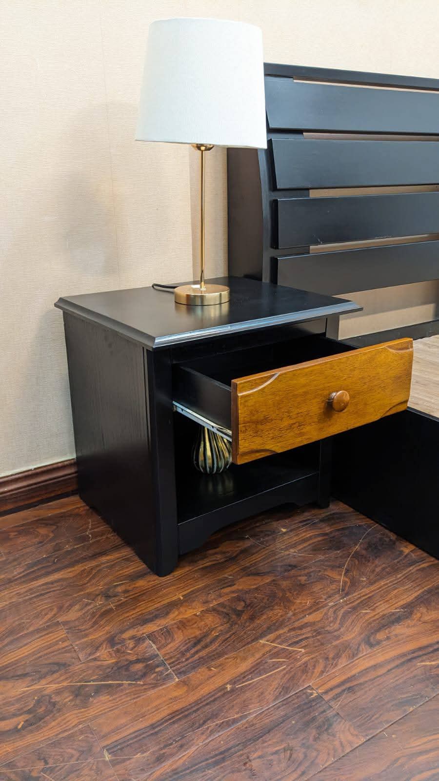 🔥Index Furniture 🔥 King Size Bed with 2 Side Tables