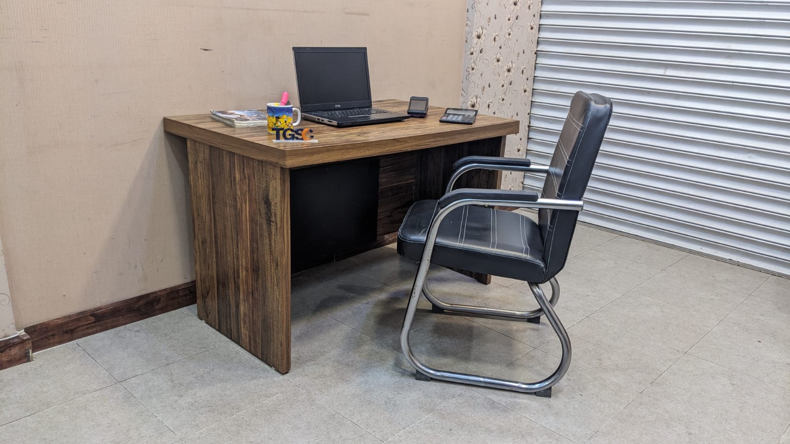 Combo Deal Office Table, Chair & Pedestal Drawer