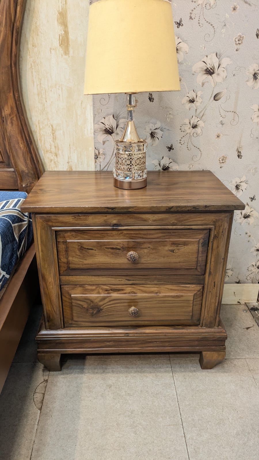 SHEESHAM WOOD KING SIZE BEDROOM SET