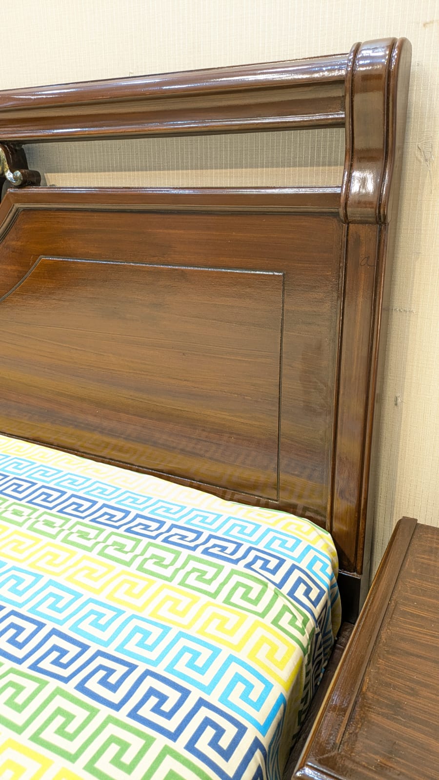 Super King Size Bed With 2 Side Tables