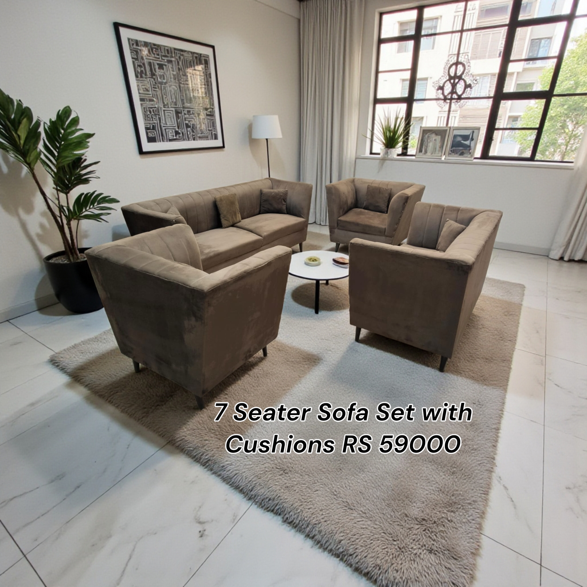 7 Seater Sofa Set