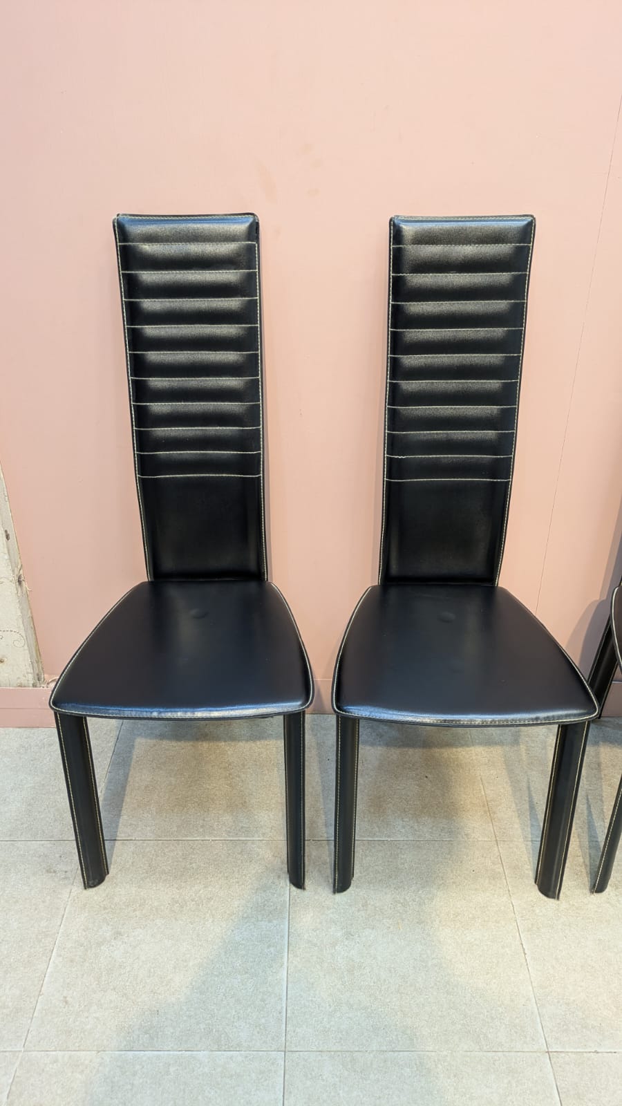 Imported 4 seater dining chairs