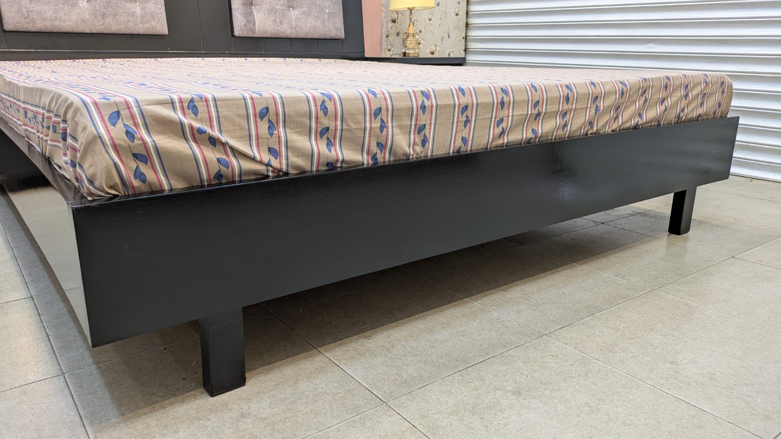 Habitt King Size Bed With 2 Side Tables