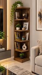 Brand New Corner Book Shelf