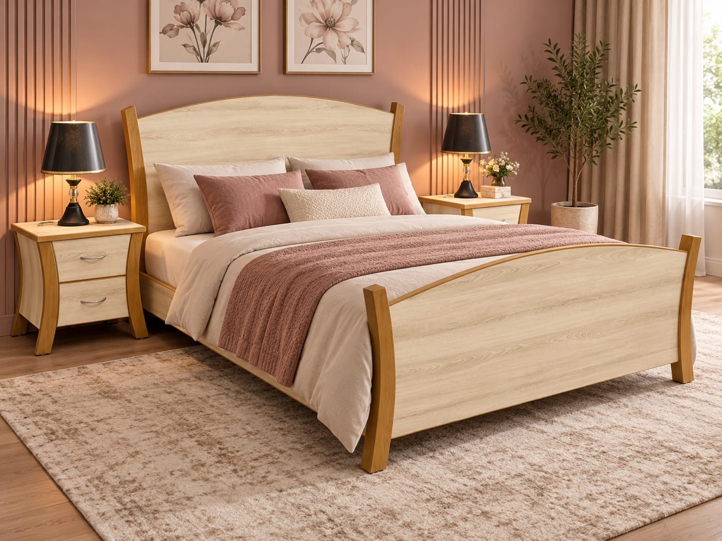 Queen Size Bed Set
