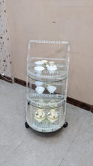 Acrylic Tea Trolley