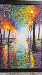 Wall Mounted Hand Painting