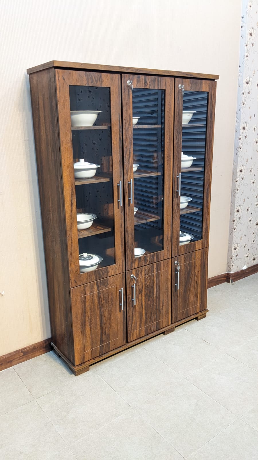 New 3 Door Crockery Divider
