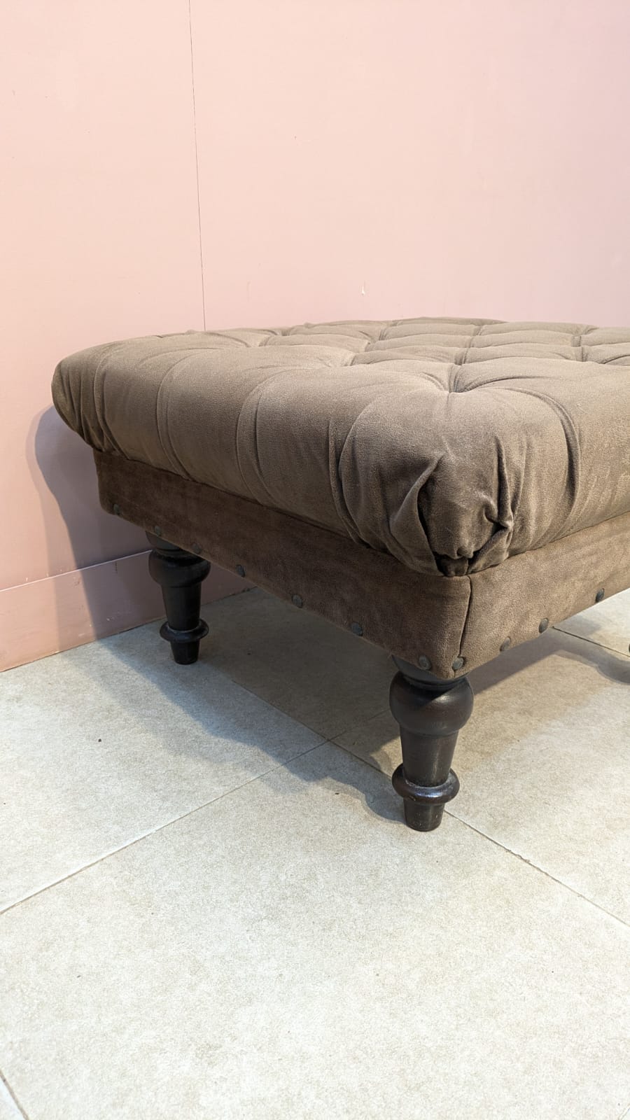 Pair of ottoman