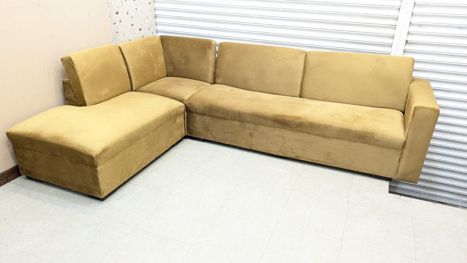 Comfortable 6 Seater L Shape Sofa Set