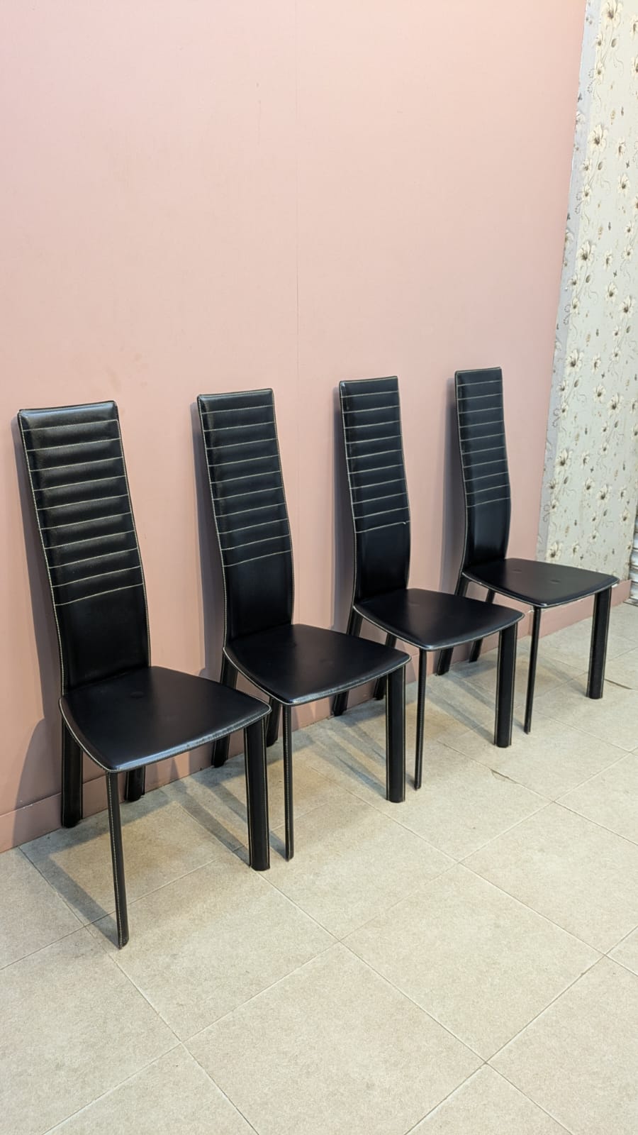 Imported 4 seater dining chairs