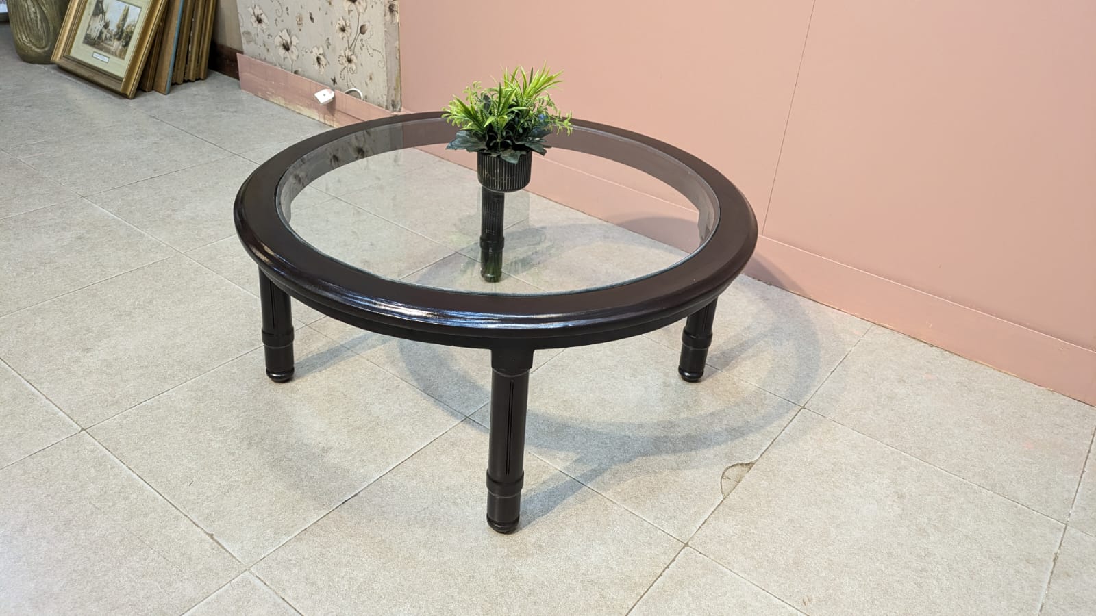Solid Sheesham Wood Center Table