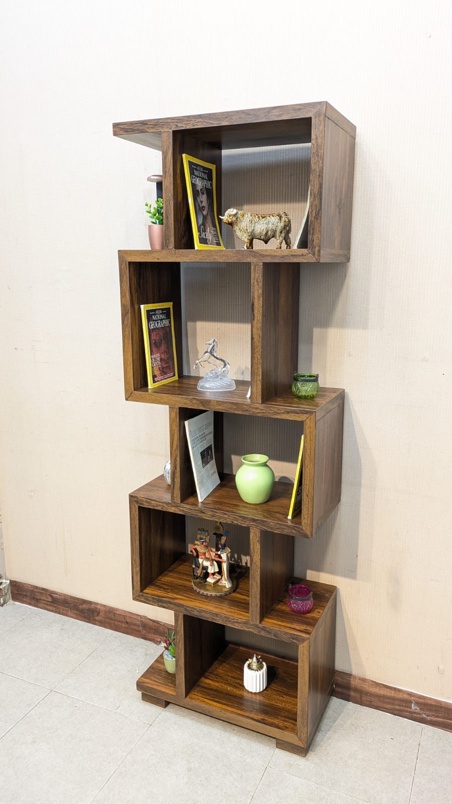 Brand New Book Shelf Cum Decorations Shelf